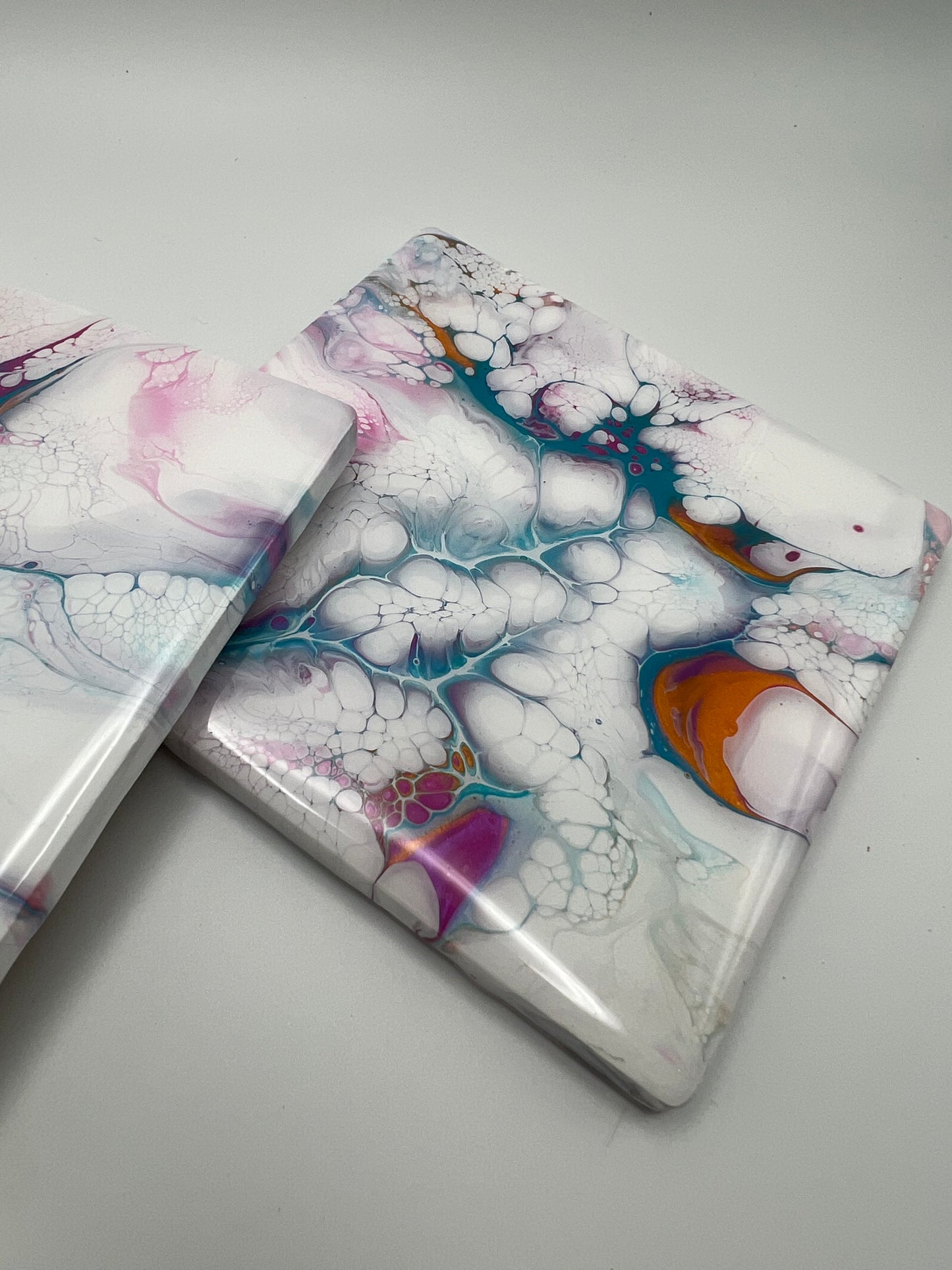 Colorful Explosion Coasters