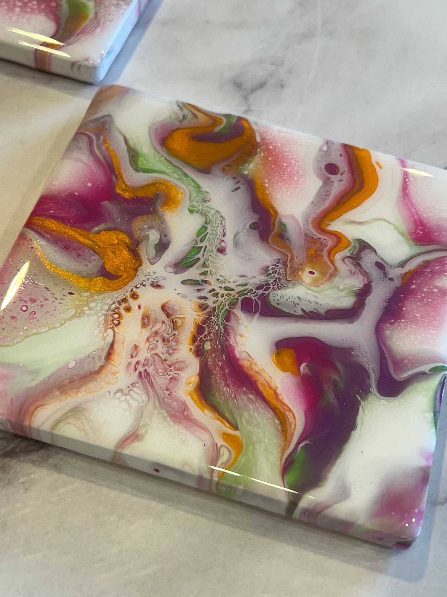 Brilliant Summer Bloom Coasters