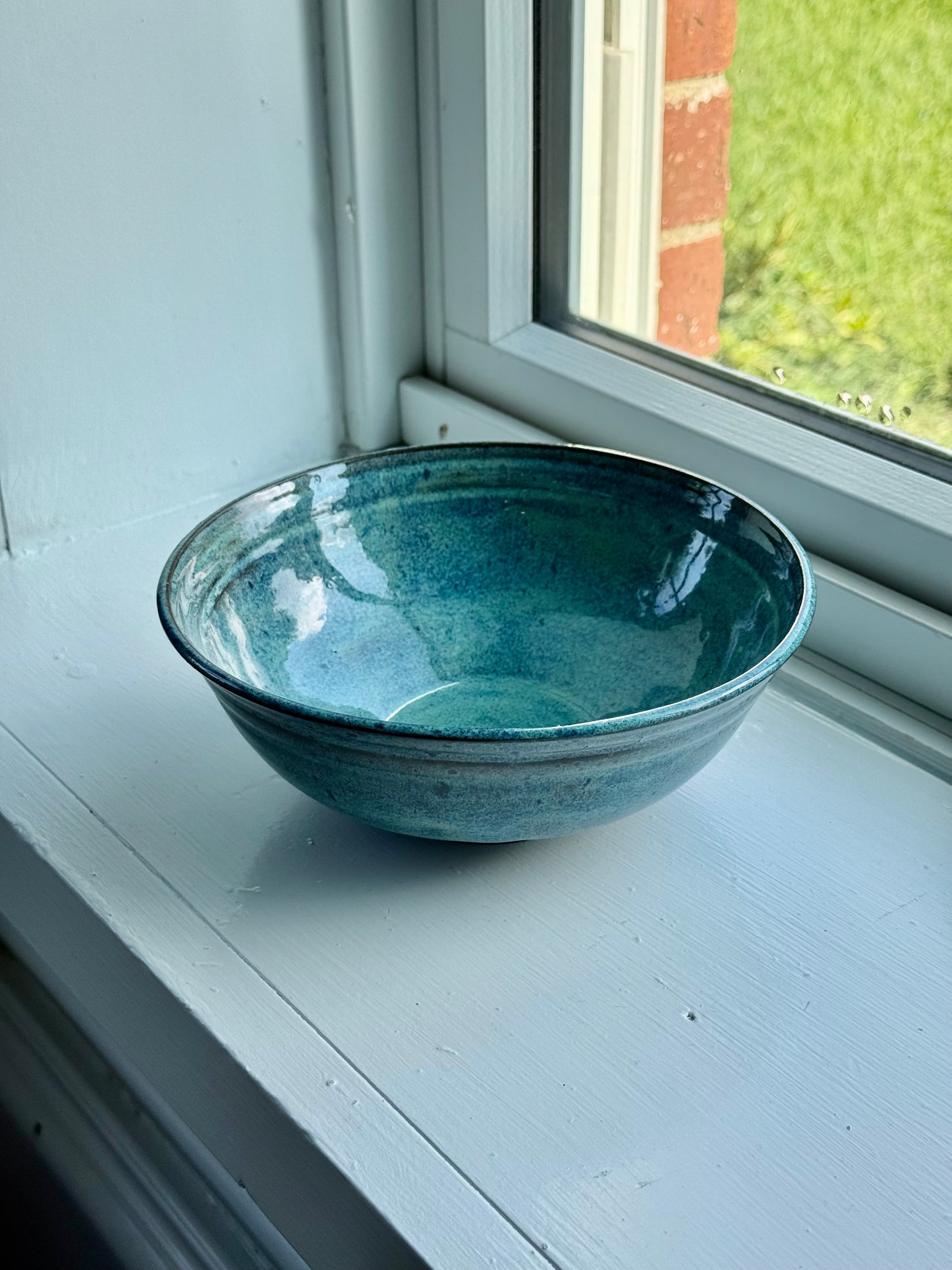 Aqua Blue Ramen bowl (A)