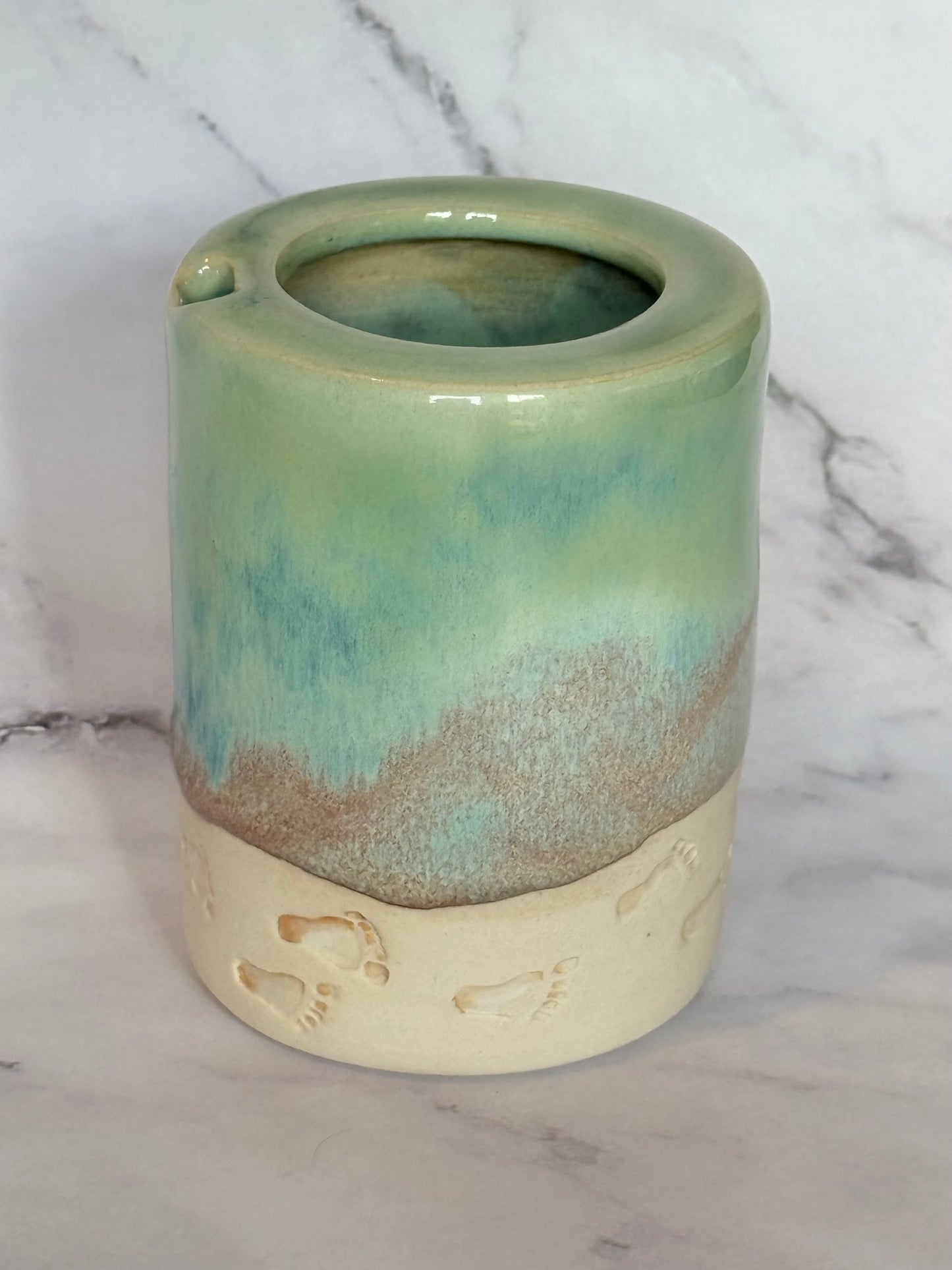 Footprints tumbler