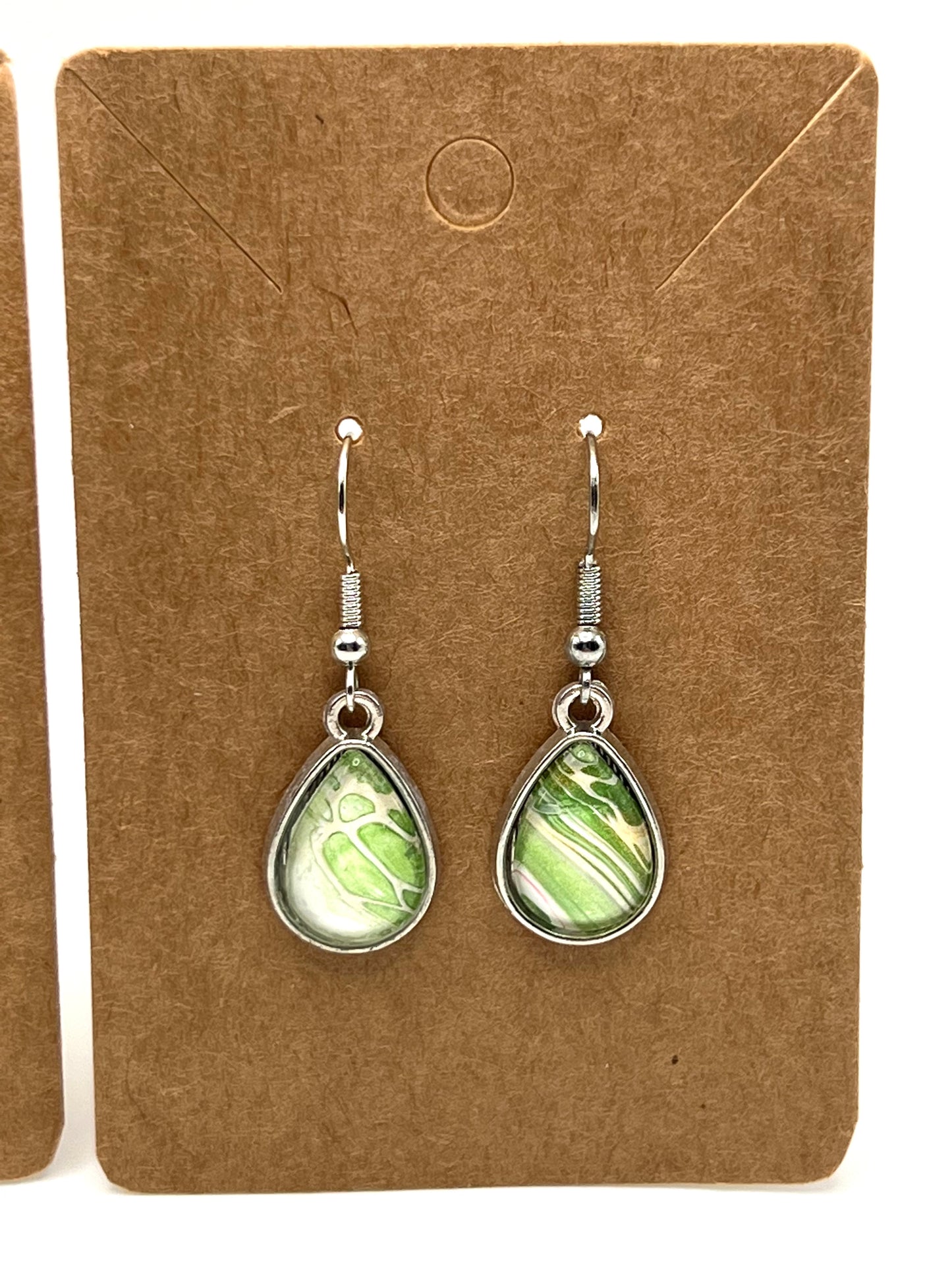 Army Green With A Touch Of Gold Jewelry Set