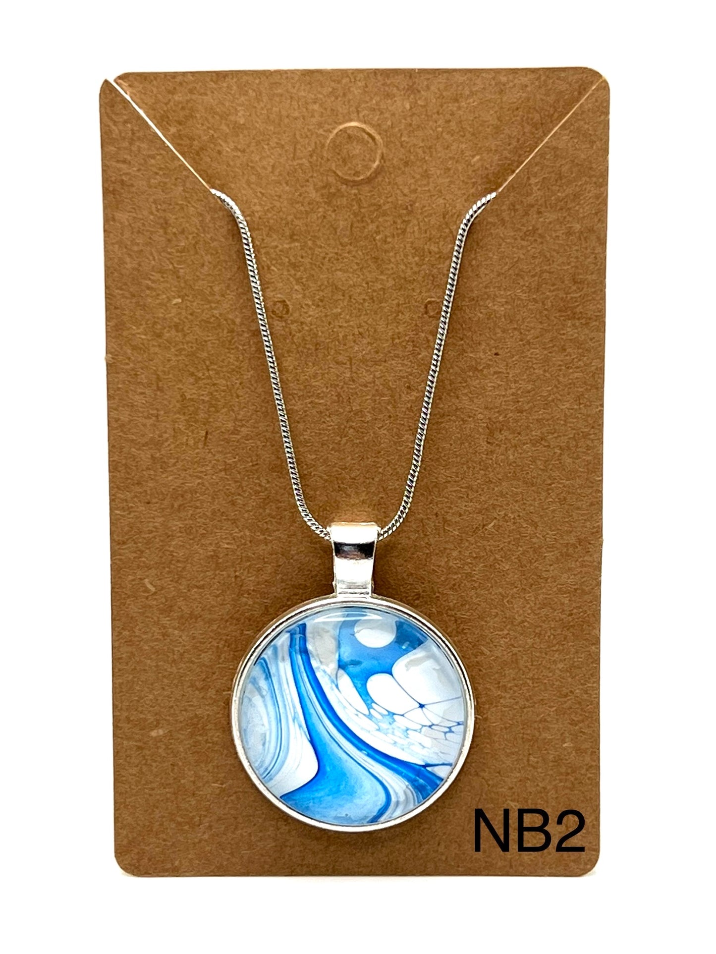 Bright Blue River Pendant