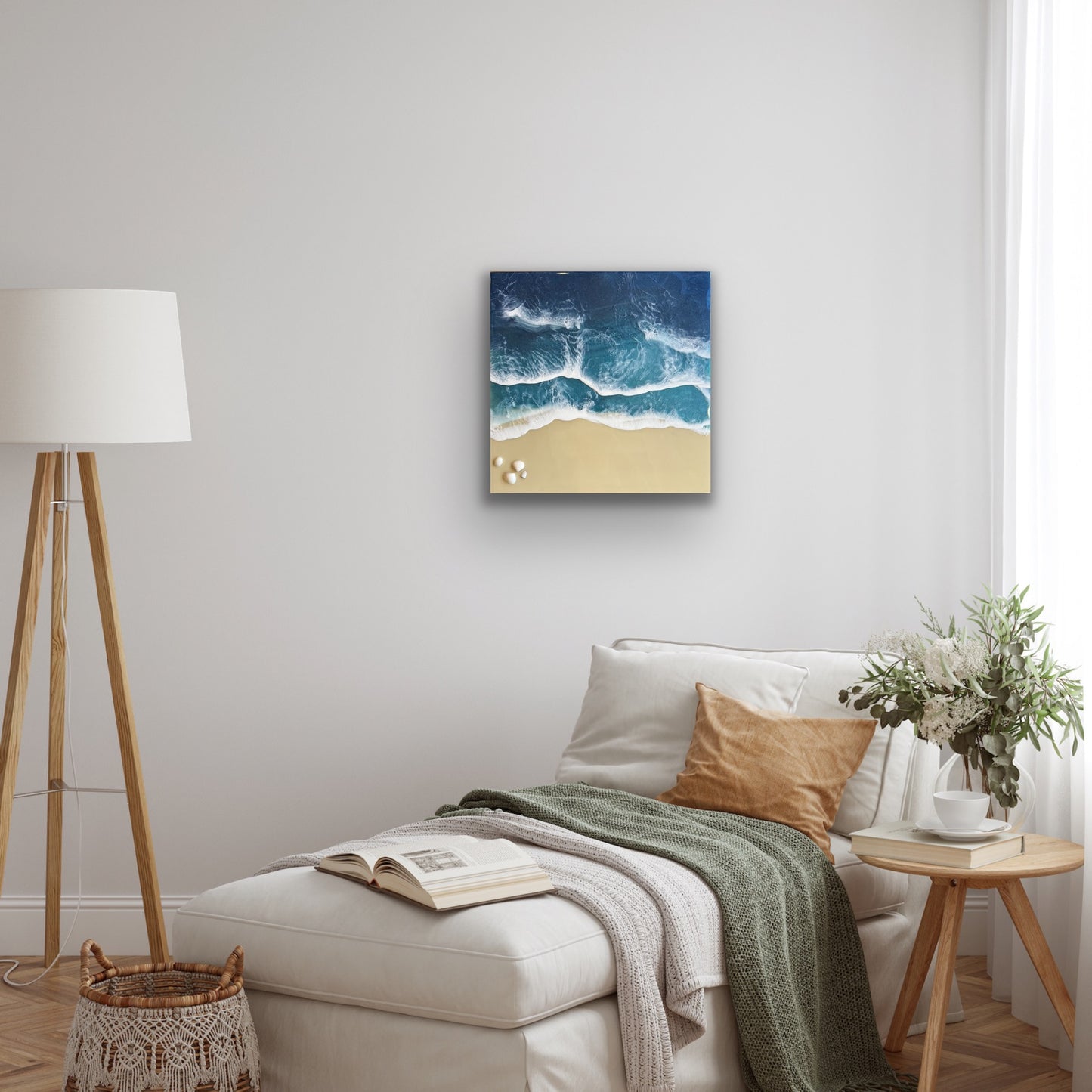 Beach by the Deep Sea