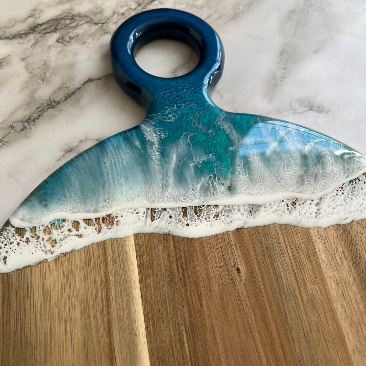 Round Ocean Charcuterie Board