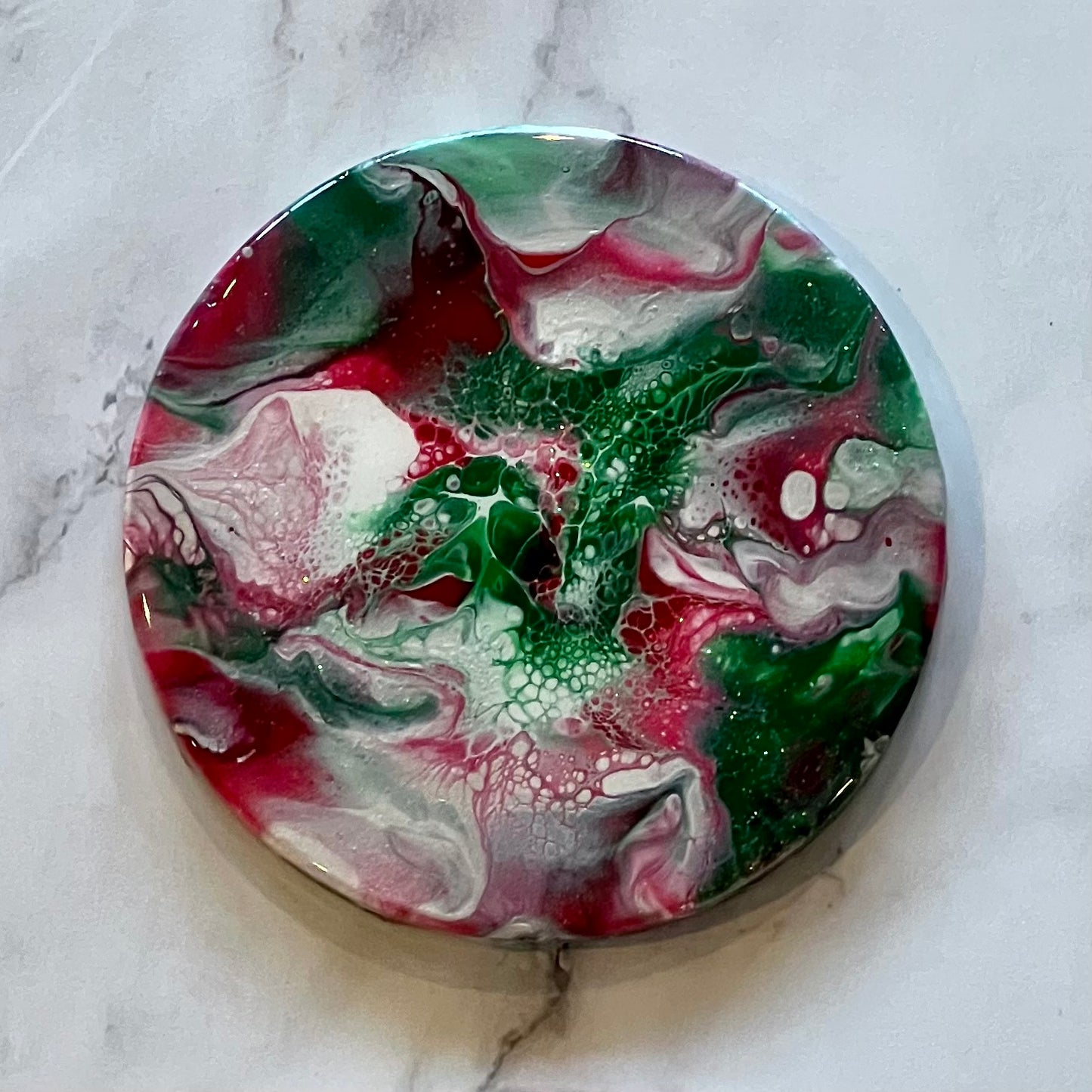 Christmas Green and Red Coasters