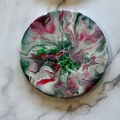 Christmas Green and Red Coasters