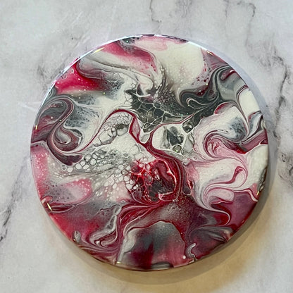 Red and White Christmas Coasters