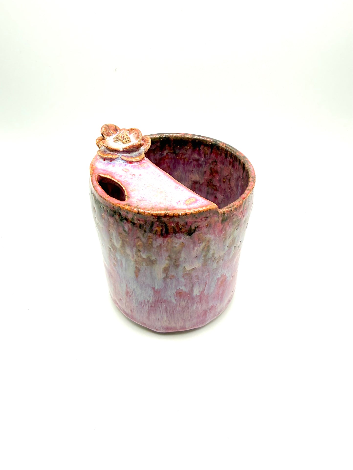 Short Pink Blossom Tumbler