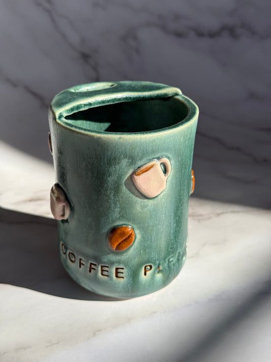 "Coffee Please!" tumbler