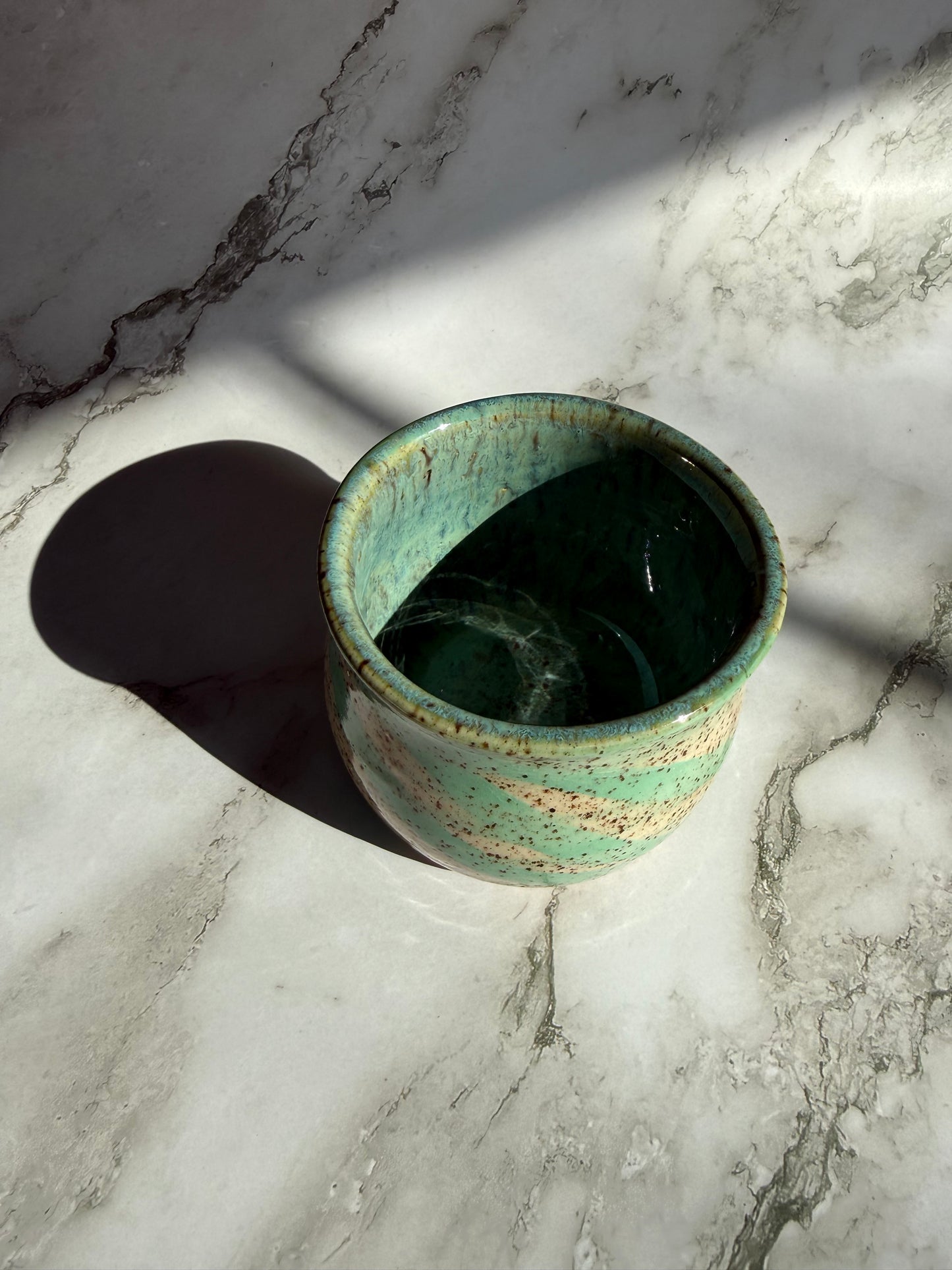 Turquoise Swirl Patience Mug