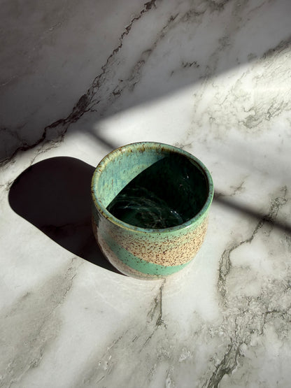 Turquoise Swirl Patience Mug
