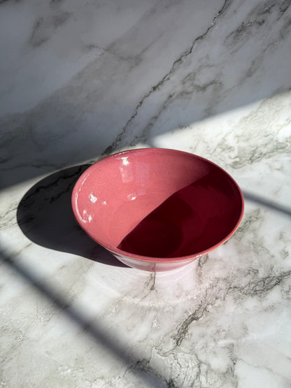 Bright Pink Bowl