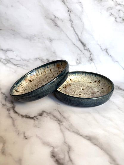 Deep Blue Blates (set of 2)