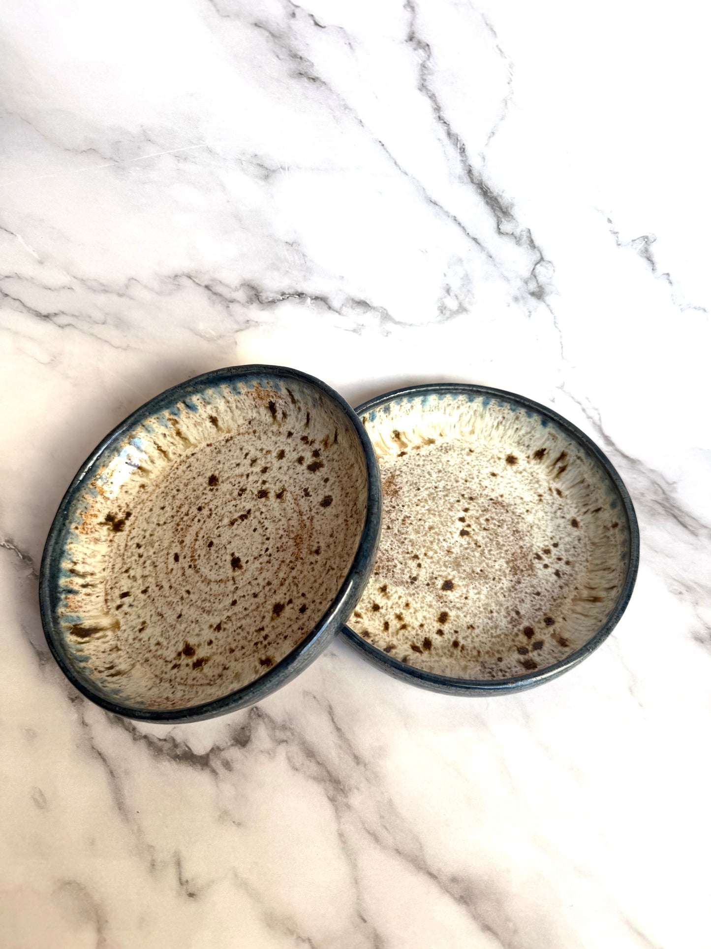 Deep Blue Blates (set of 2)