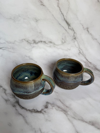 Mystic Blue Mugs (Set of 2)
