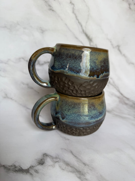 Mystic Blue Mugs (Set of 2)