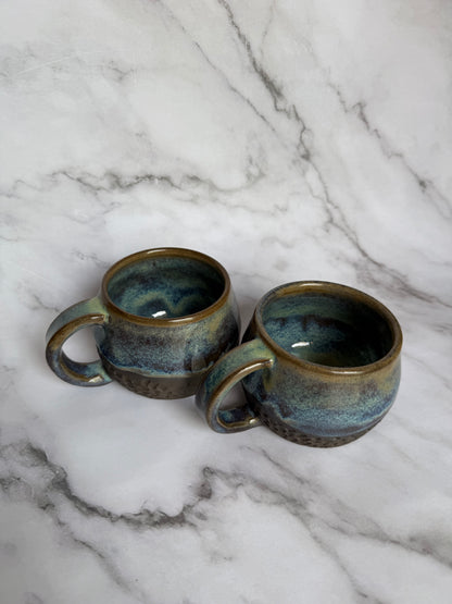 Mystic Blue Mugs (Set of 2)