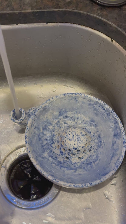Blue & White Berry Bowl