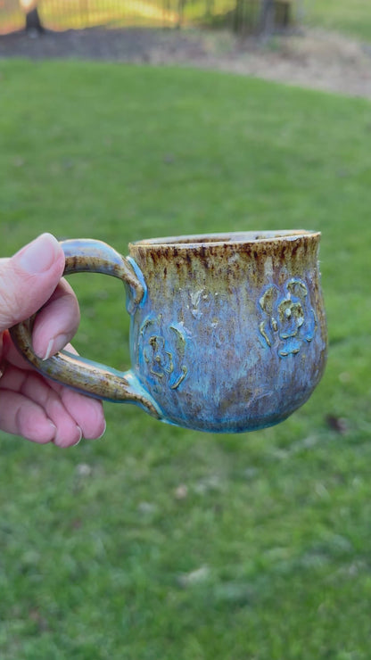 Blue Flower Mug