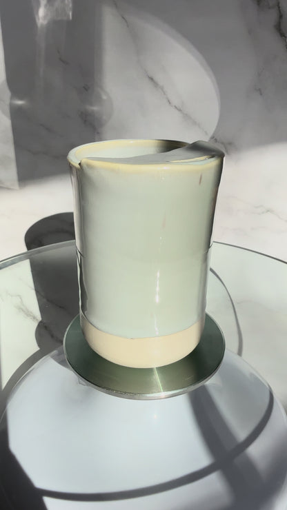 Light Blue Jesus + Coffee Tumbler